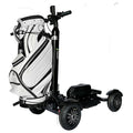 Rafknúin golfskutla (aðeins 40kg) Þægilegt sæti og regnhlífa haldari fylgir með tækinu.