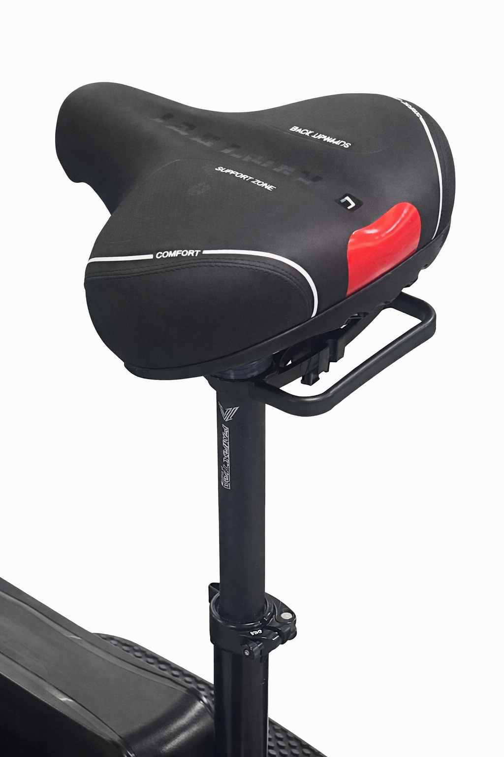 Rafknúin golfskutla (aðeins 40kg) Þægilegt sæti og regnhlífa haldari fylgir með tækinu.