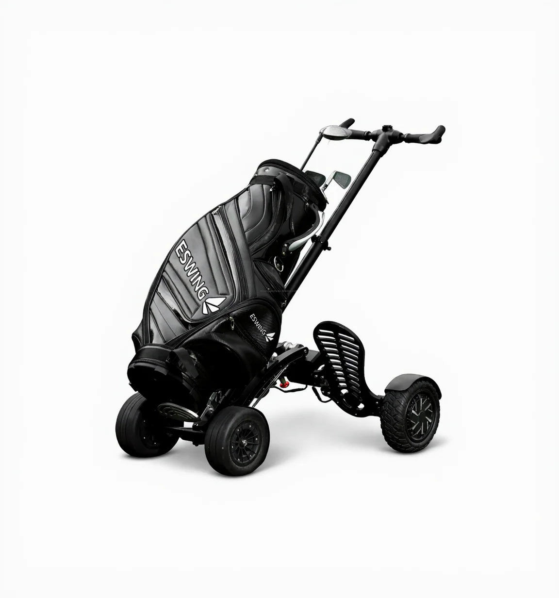ESWING Hybrid - Rafknúin golfkerra – Fjölnota golfkerra