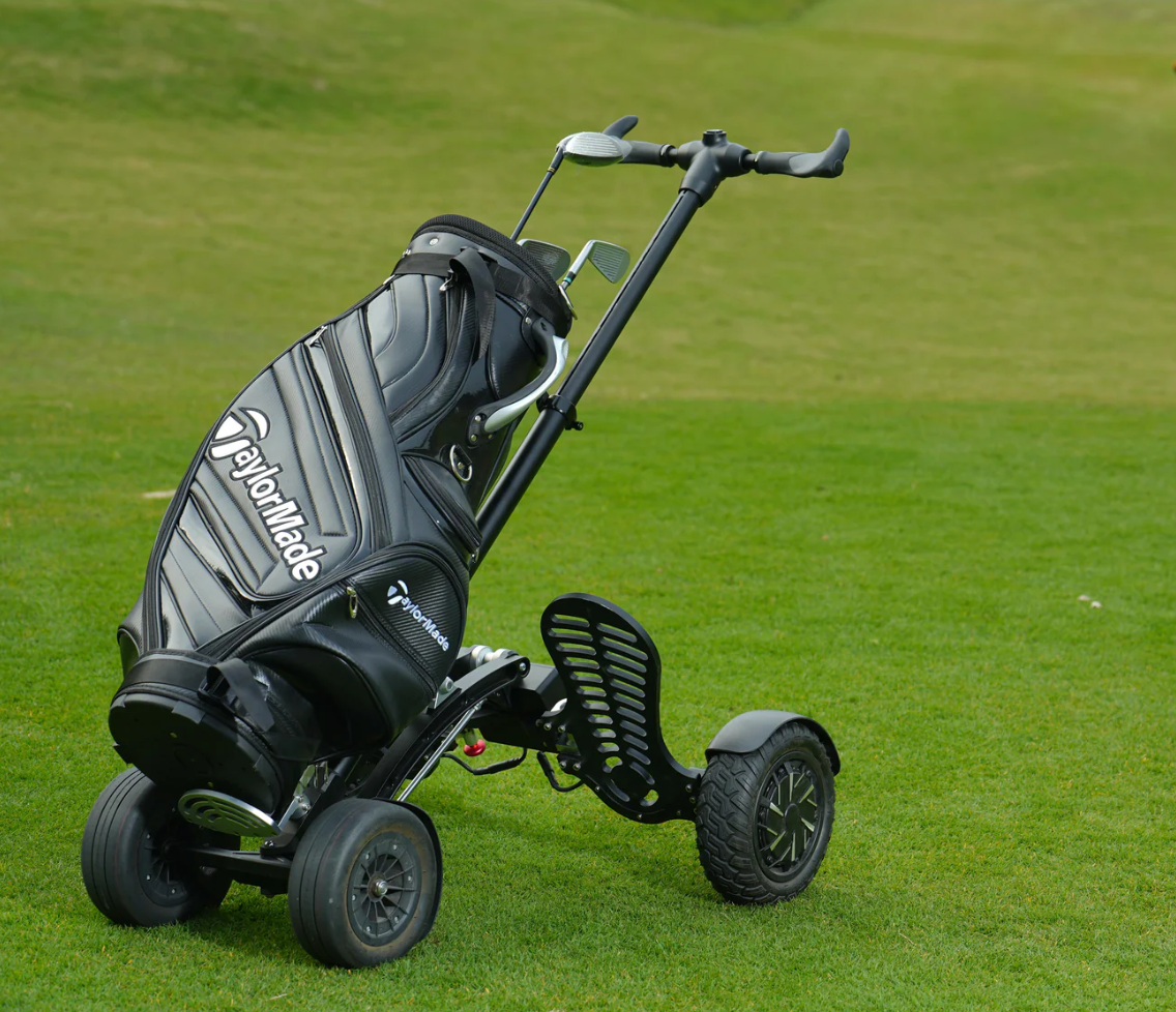 ESWING Hybrid - Rafknúin golfkerra – Fjölnota golfkerra